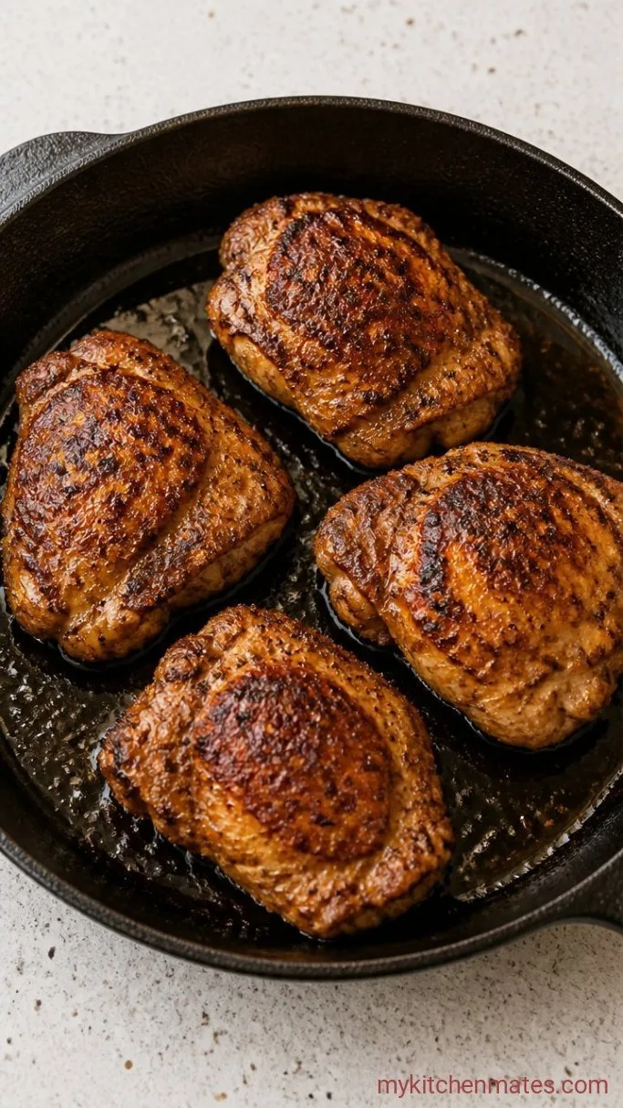 Step 1: Season and Sear the Chicken