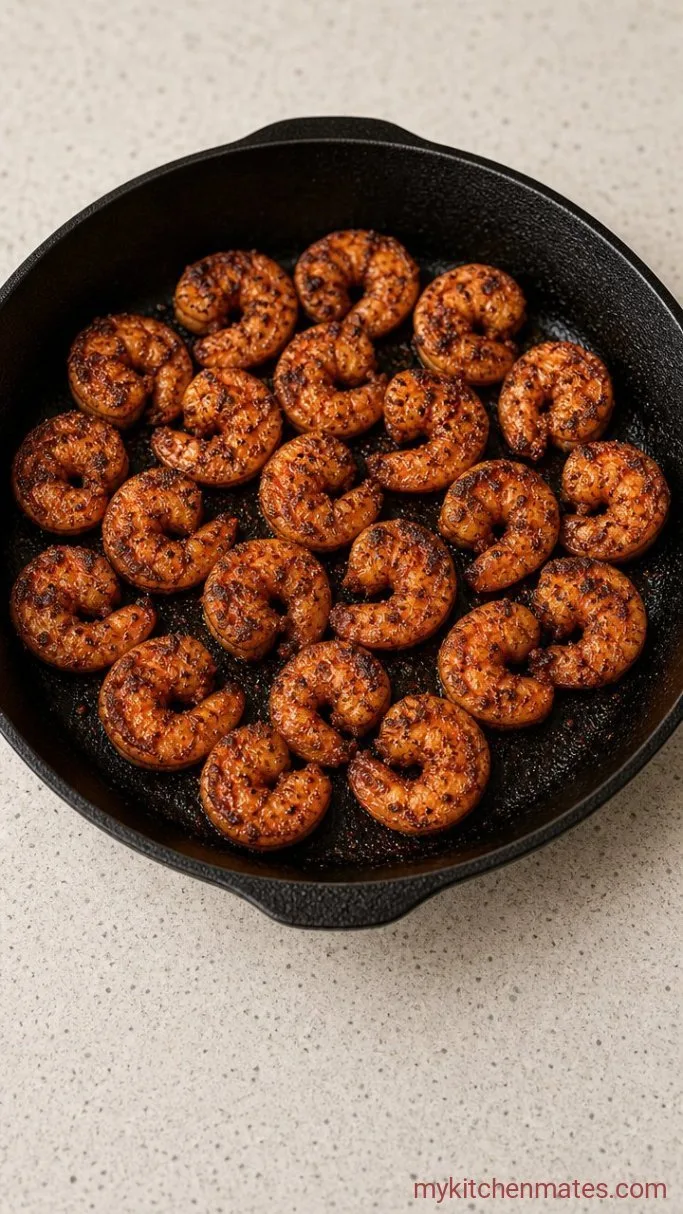 20-Minute Mexican Shrimp Quesadillas Step 1: Season and Sear the Shrimp
