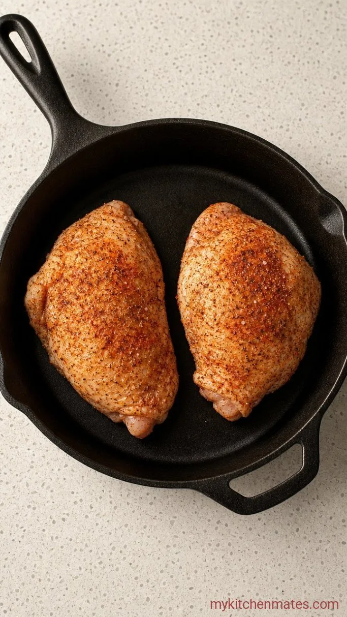 Step 1: Season the Chicken