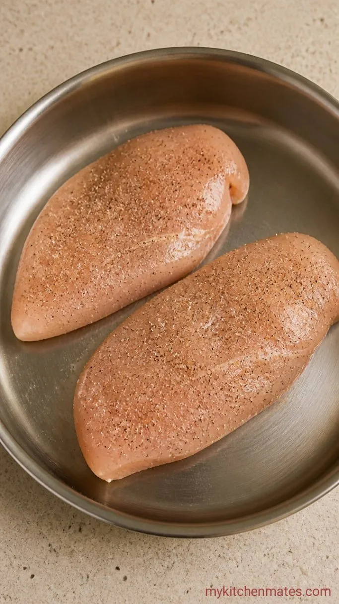 Step 1: Season the Chicken