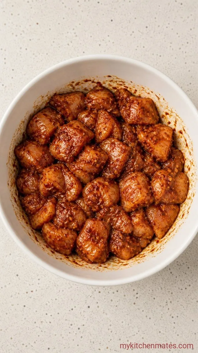 25-Minute Chicken Taco Bowls Step 1: Season the Chicken
