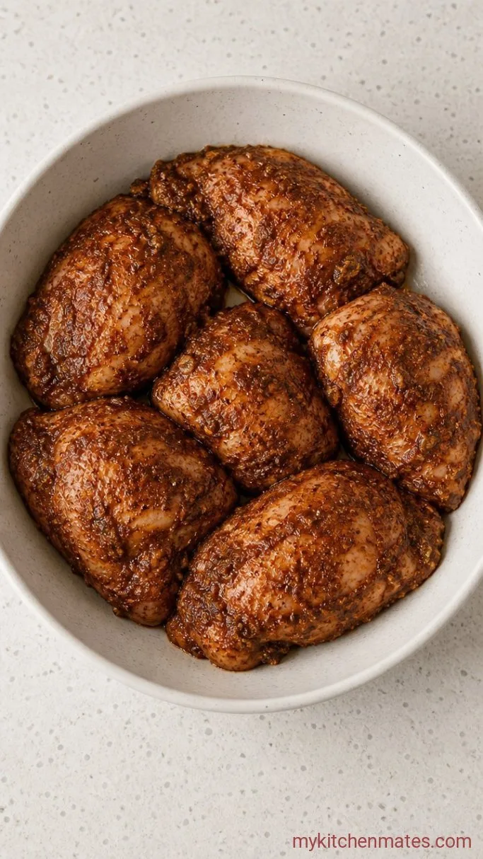 Quick 25-Minute Mexican Chicken Tacos Step 1: Season the Chicken