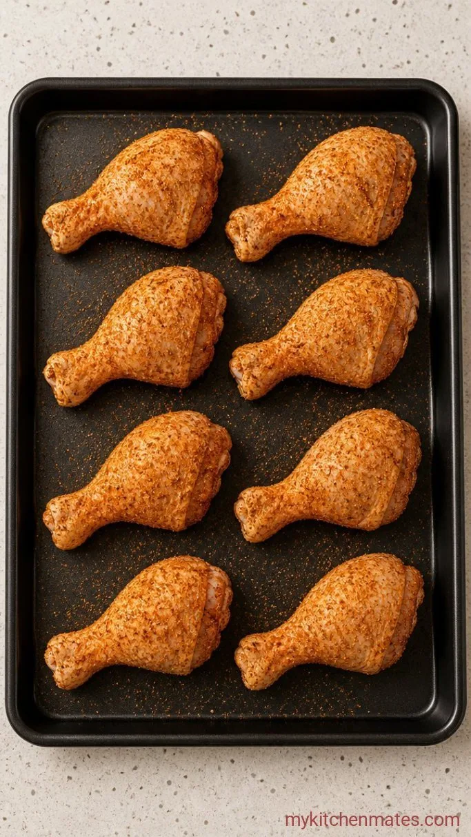Step 1: Season the Drumsticks