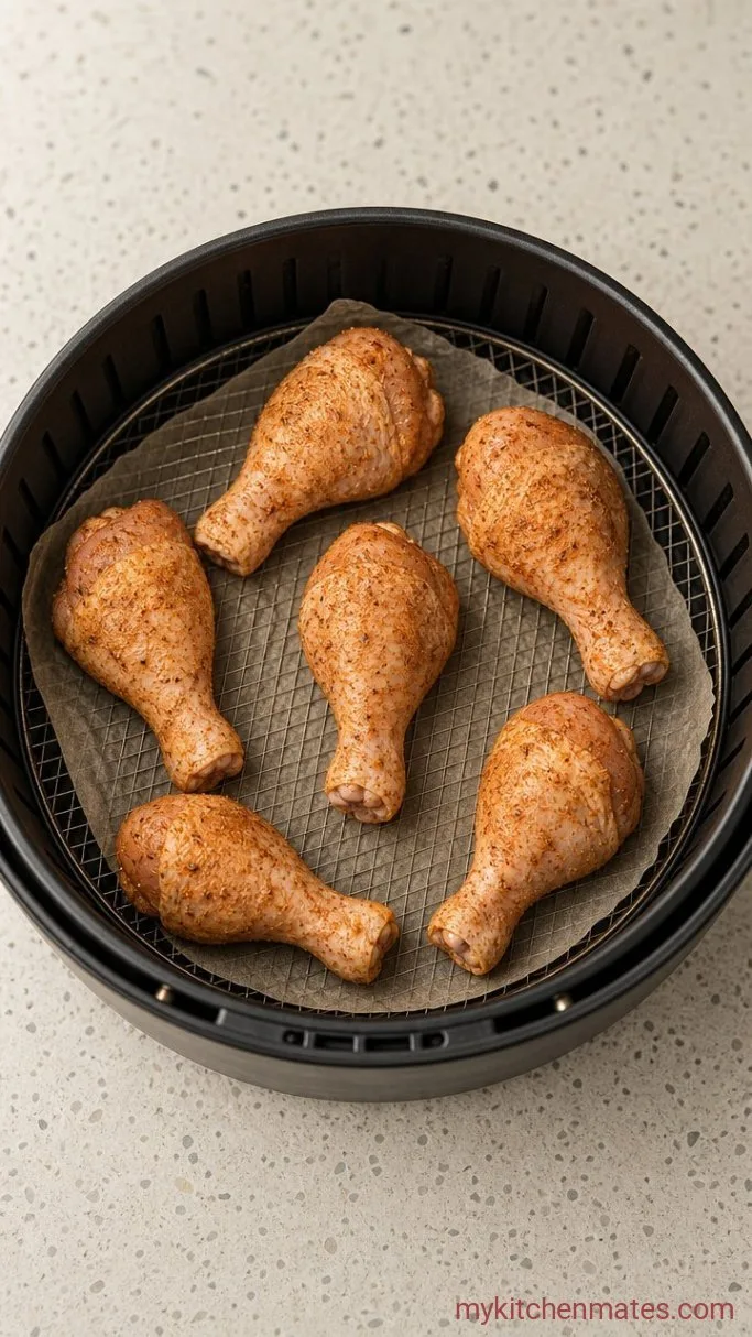 Step 1: Season the Drumsticks