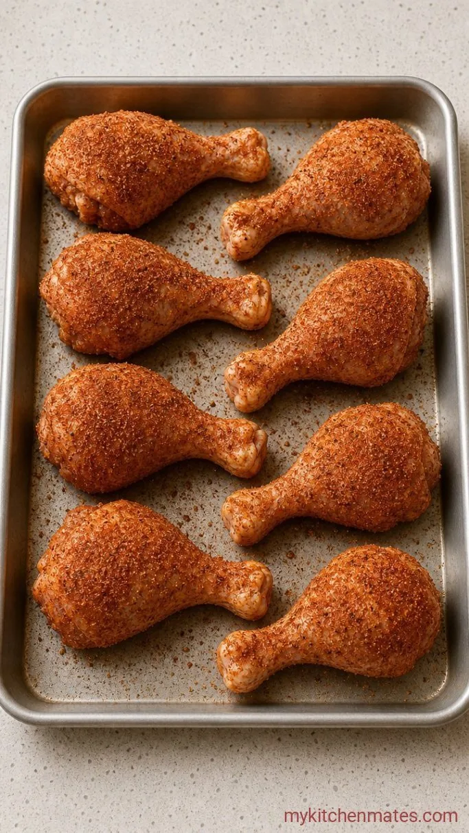 Step 1: Season the Drumsticks