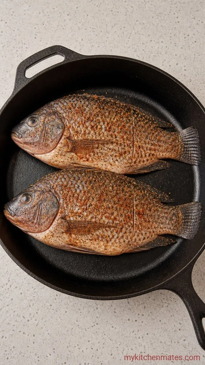 Step 1: Season the Fish
