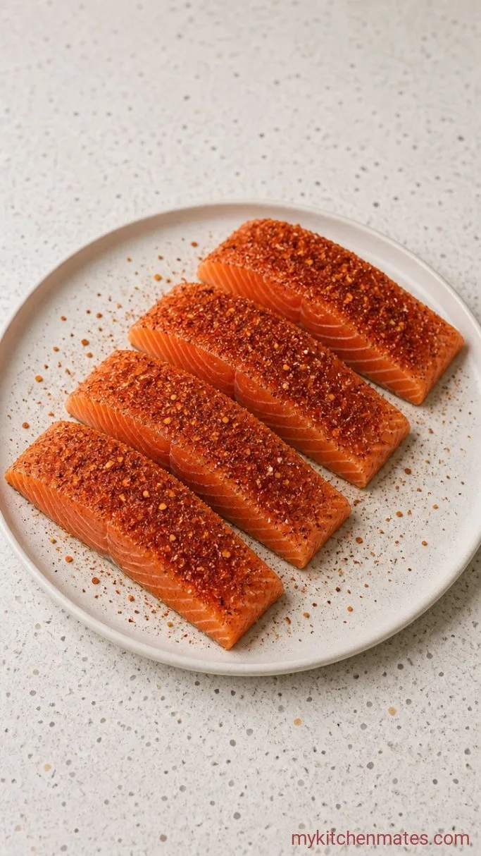 Step 1: Season the Salmon