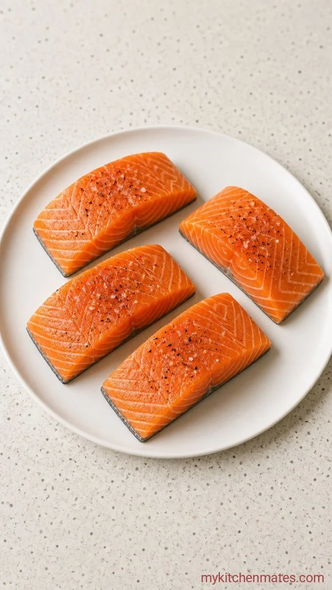 Step 1: Season the Salmon