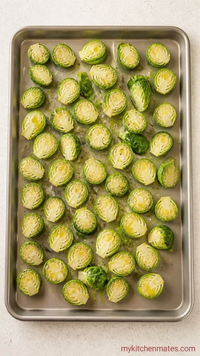 Step 1: Season the Sprouts