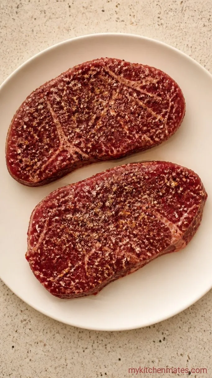Step 1: Season the Steaks