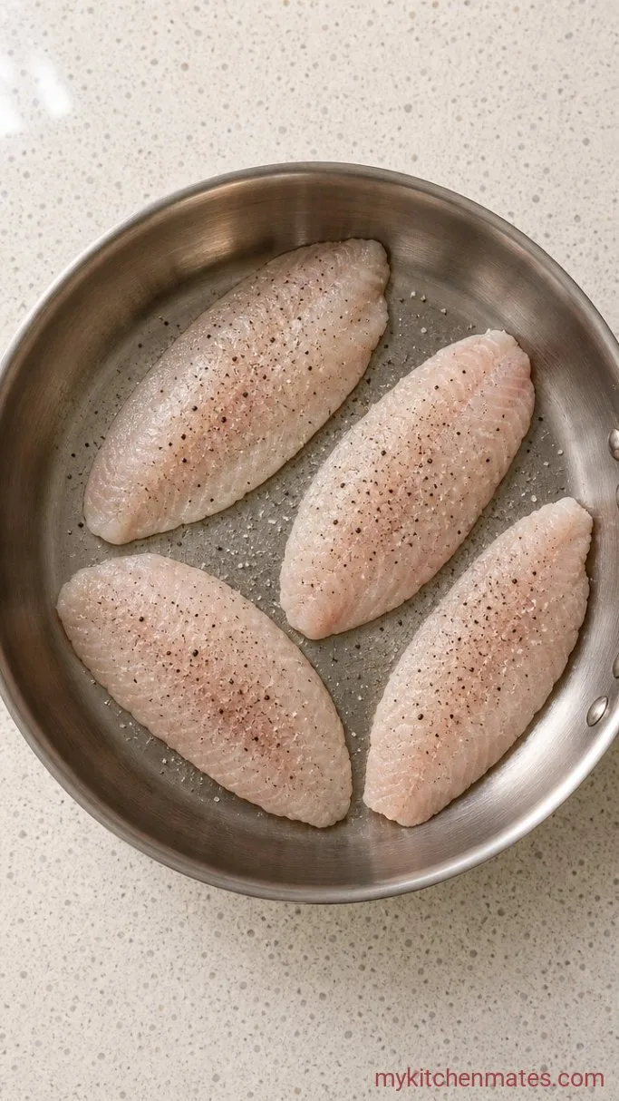 Step 1: Season the Tilapia