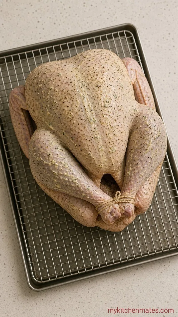 Juicy Smoked Whole Turkey (Pellet Grill Method) Step 1: Season the Turkey and Get It on the Smoker