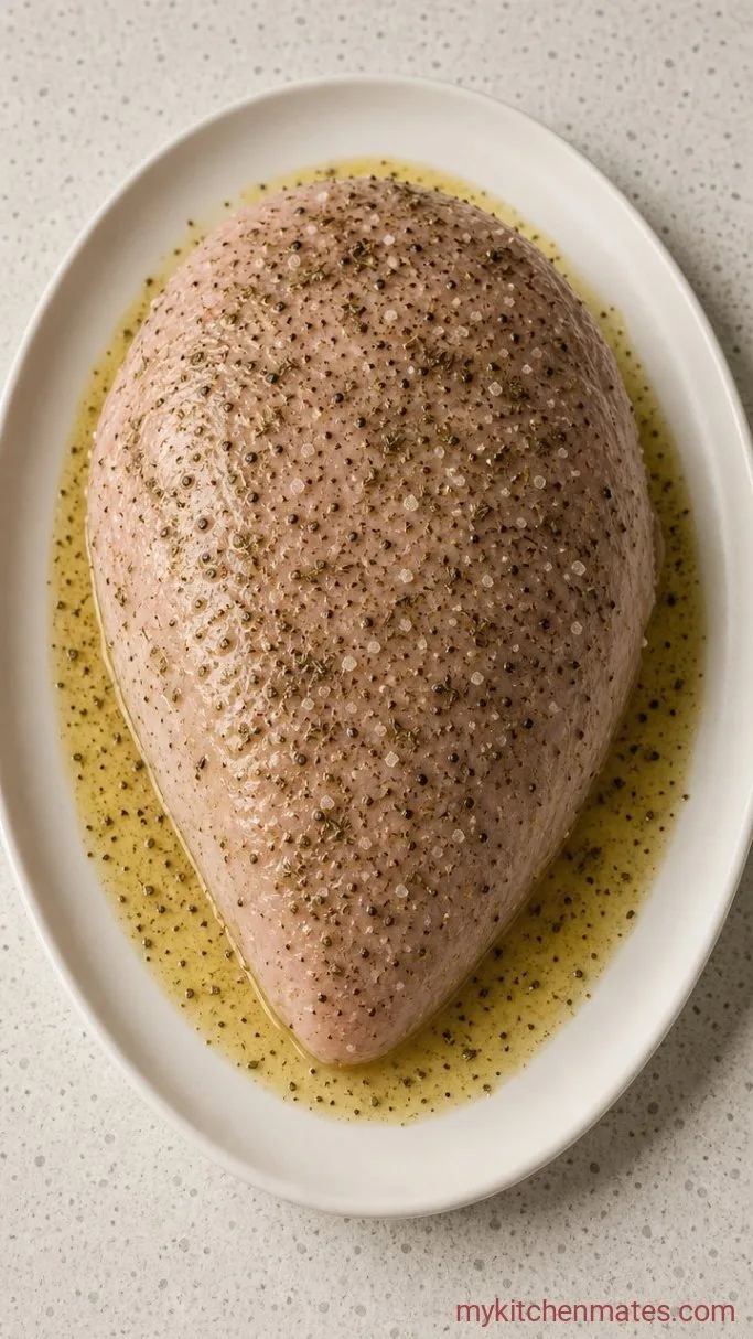 Tender Crockpot Butterball Turkey Breast (No Drying Out) Step 1: Season the Turkey Breast