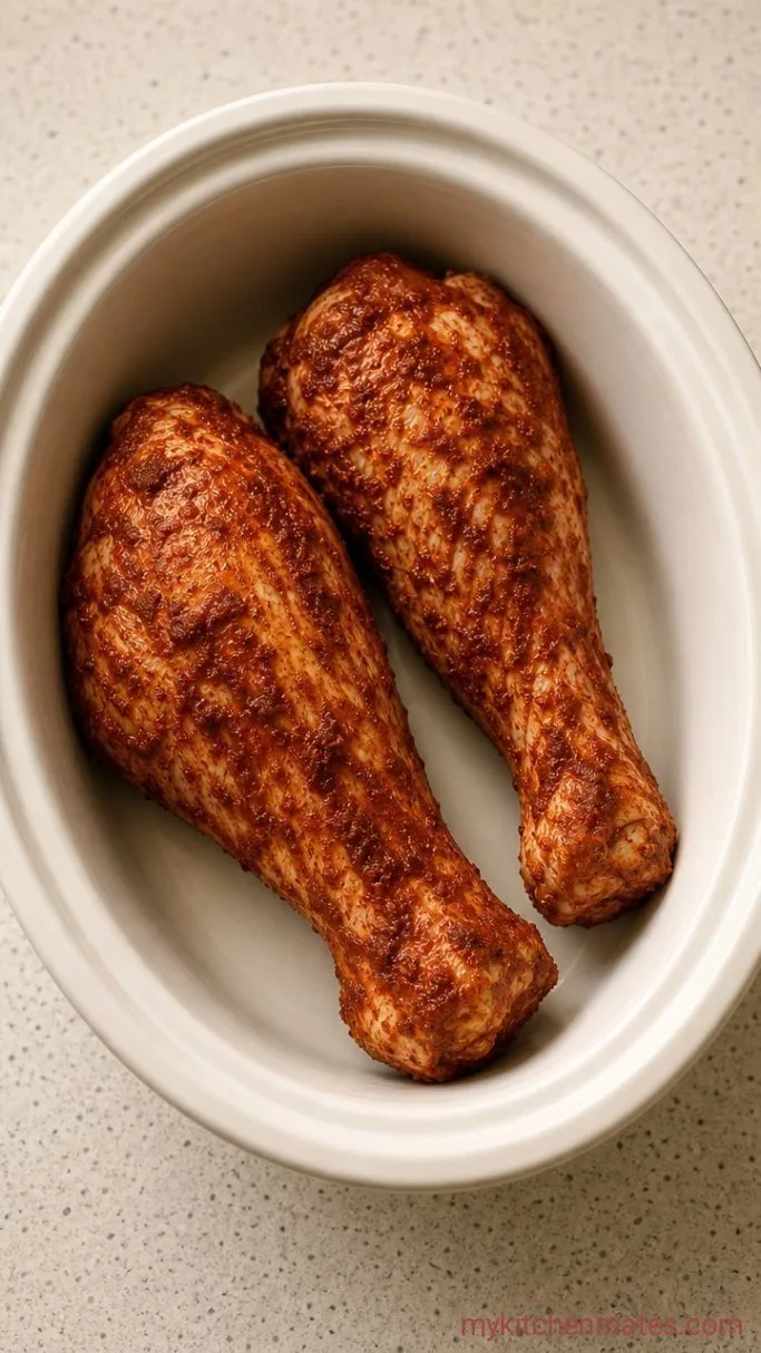 Step 1: Season the Turkey Legs