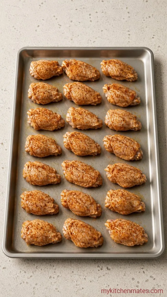 Step 1: Season the Wings