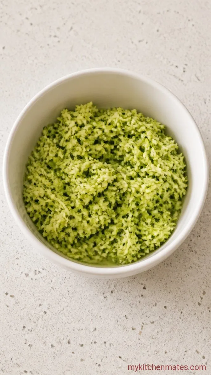 Crispy Zucchini Pizza Crust (4 Ingredients) Step 1: Shred and Drain the Zucchini