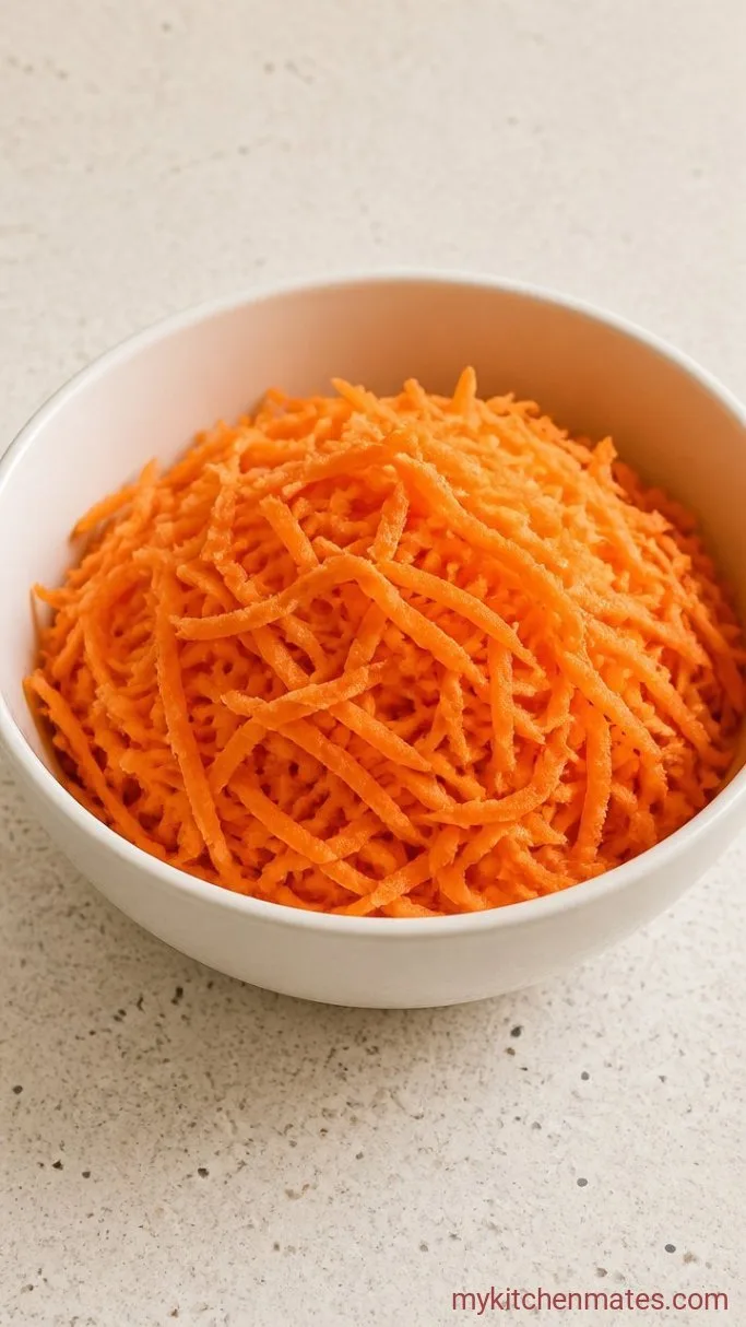 Step 1: Shred and Squeeze the Sweet Potatoes