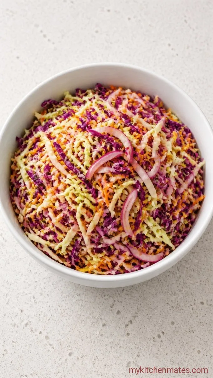 Step 1: Shred the Cabbage and Carrots