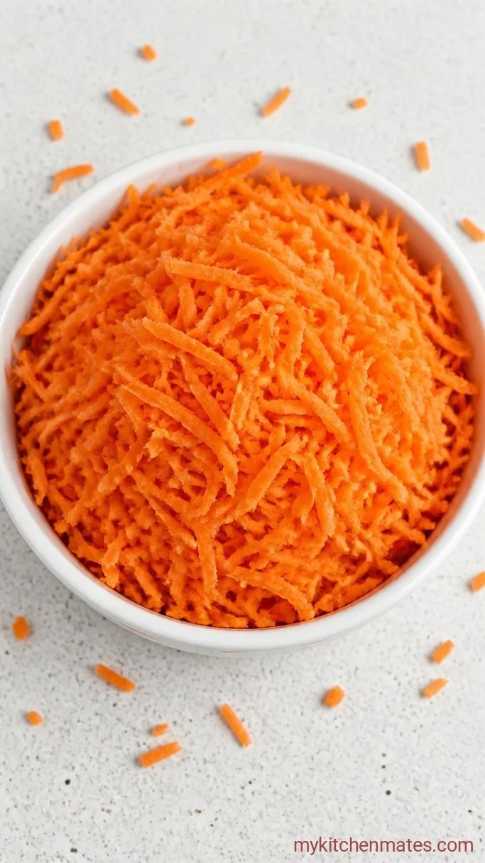 Step 1: Shred the Carrots