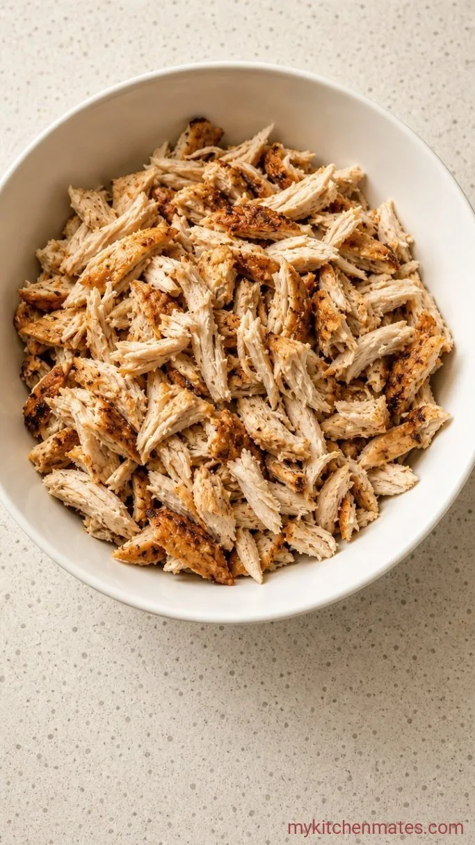 Step 1: Shred the Chicken