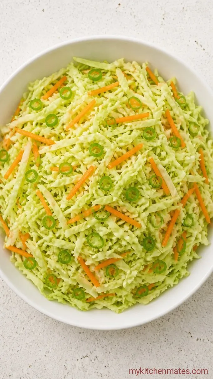 10-Minute Japanese Cabbage Salad with Sesame Dressing Step 1: Shred the Vegetables