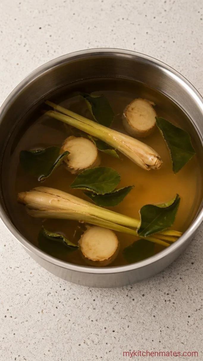 Step 1: Simmer the Aromatics