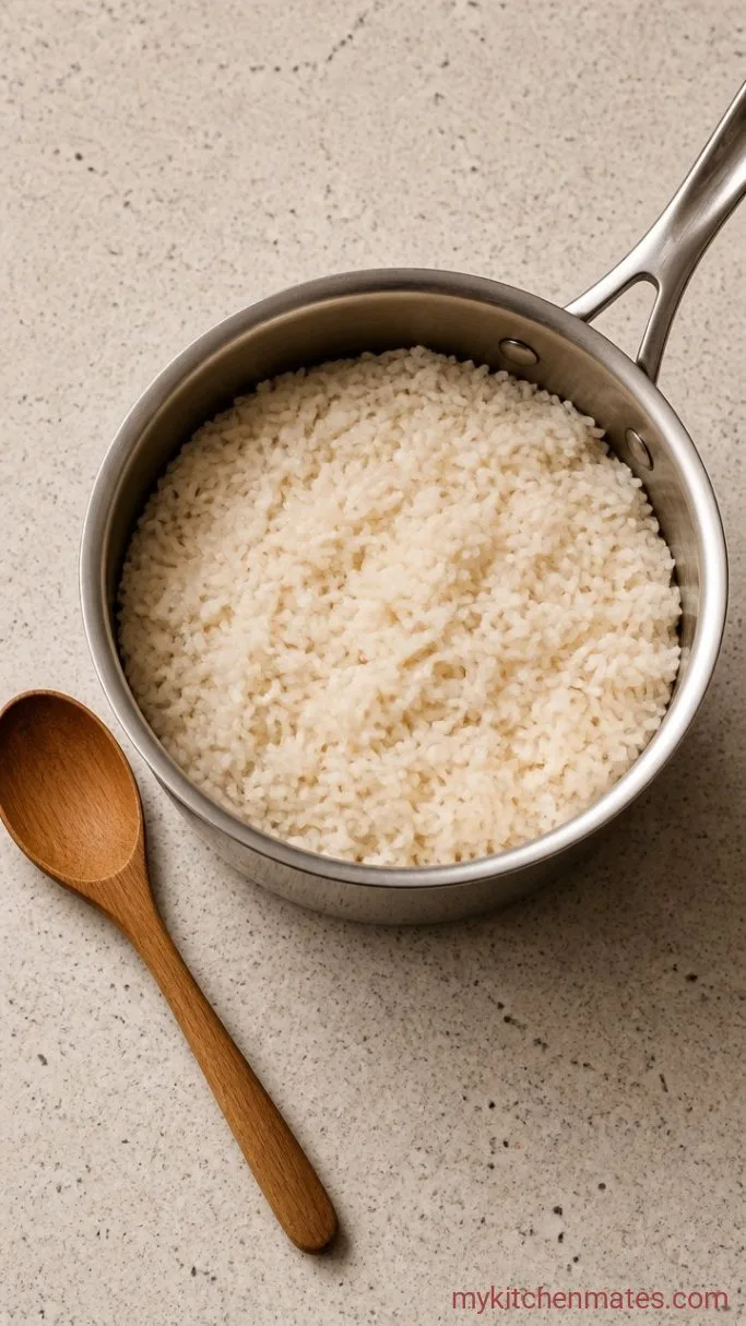 Step 1: Simmer the Coconut Rice