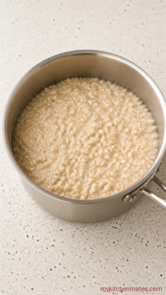 Step 1: Simmer the Oats