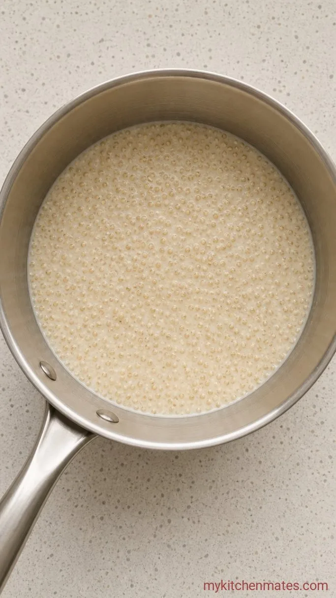 Step 1: Simmer the Quinoa