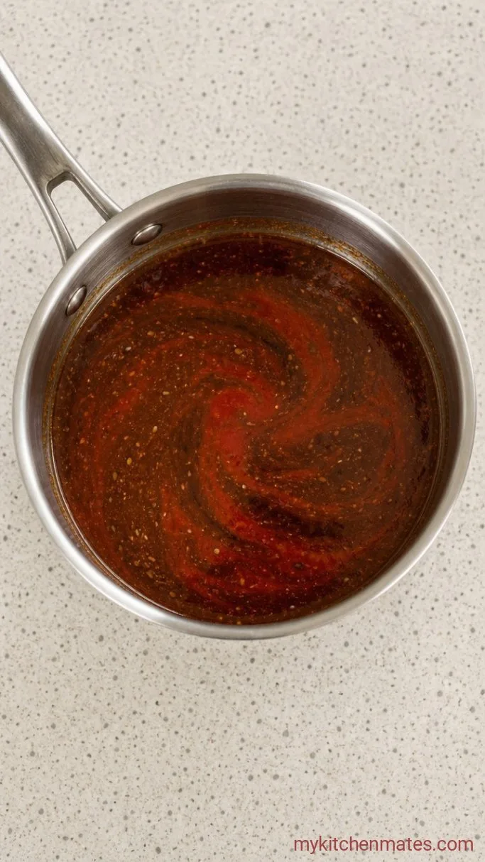 Spicy BBQ Sauce That Actually Brings the Heat Step 1: Simmer the Sauce Base