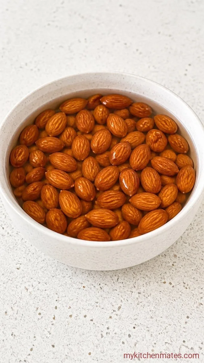 Step 1: Soak the Almonds