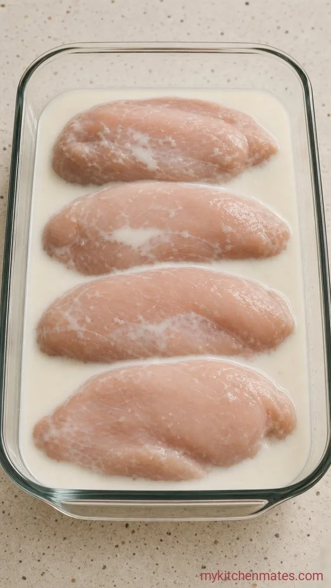 Step 1: Soak the Chicken