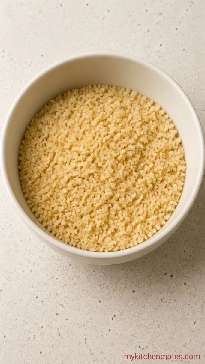 Step 1: Soak the Couscous