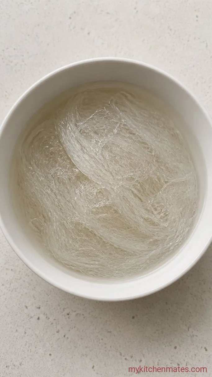 Step 1: Soak the Noodles