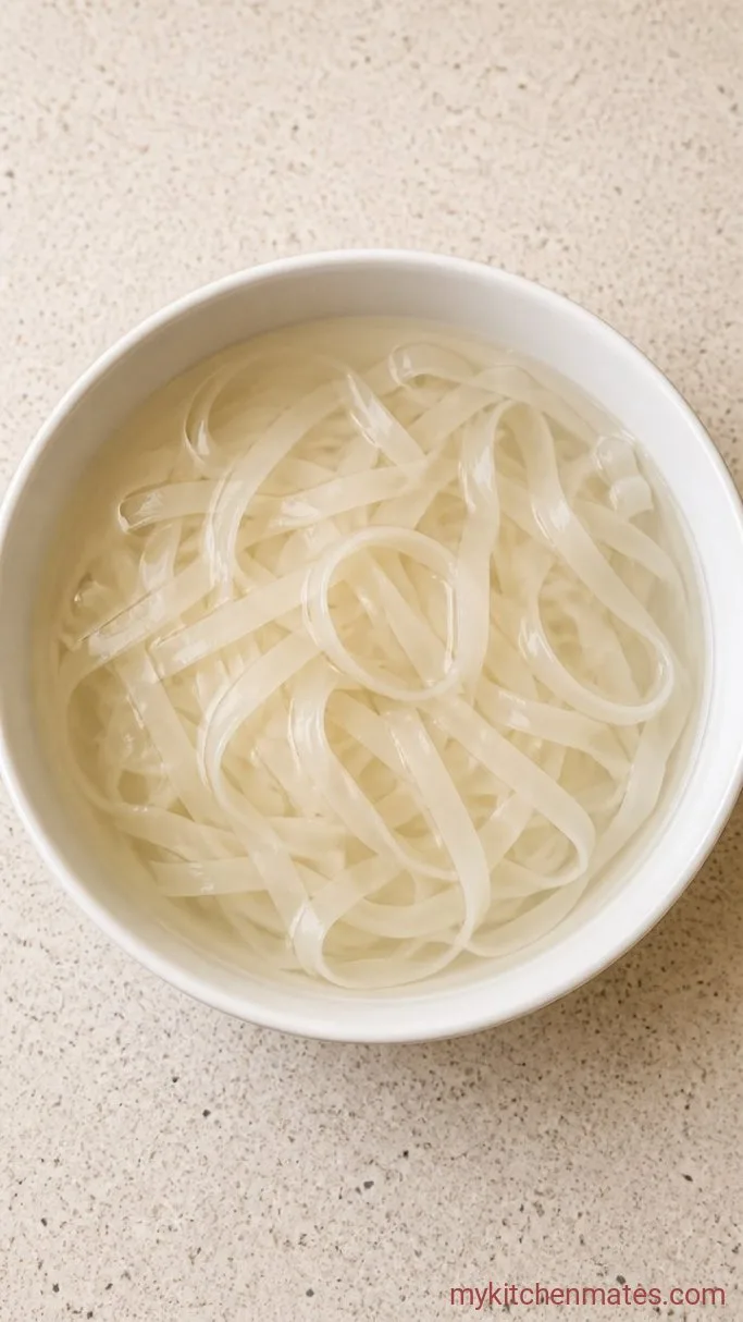 Step 1: Soak the Noodles