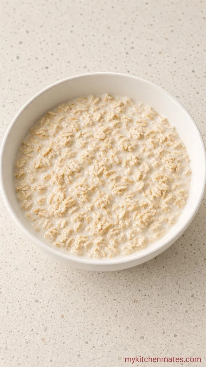 Step 1: Soak the Oats