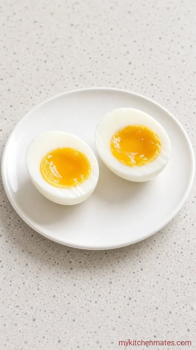 15-Minute Hot Honey Cottage Cheese Bowl Step 1: Soft-Boil the Egg