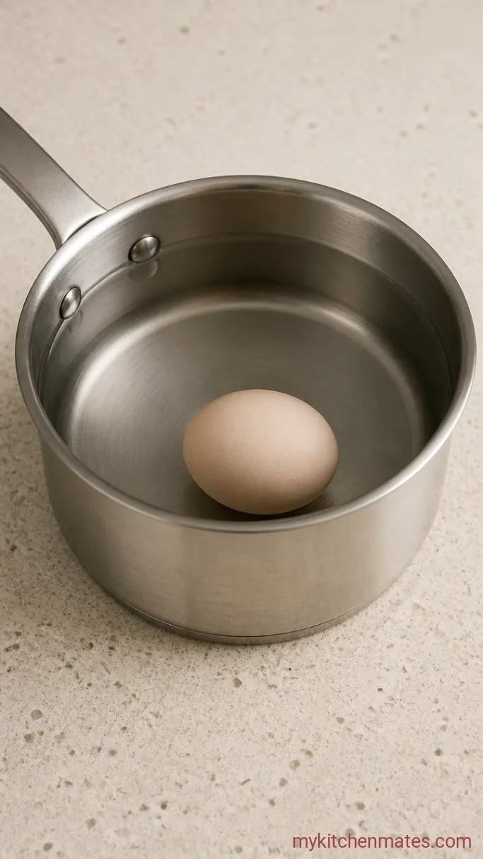 Better Maruchan Ramen in 10 Minutes Step 1: Soft-Boil the Egg