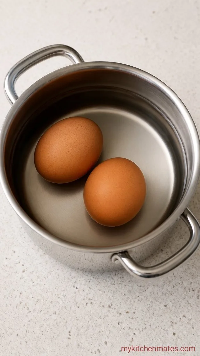 Step 1: Soft-Cook the Eggs