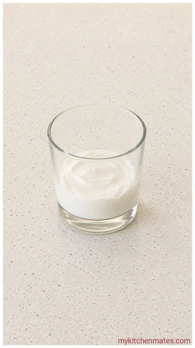 Step 1: Spoon the First Yogurt Layer