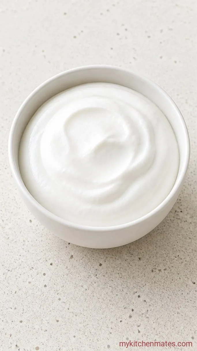 5-Minute Coconut Yogurt Bowl with Fresh Fruit Step 1: Spoon the Yogurt into the Bowl
