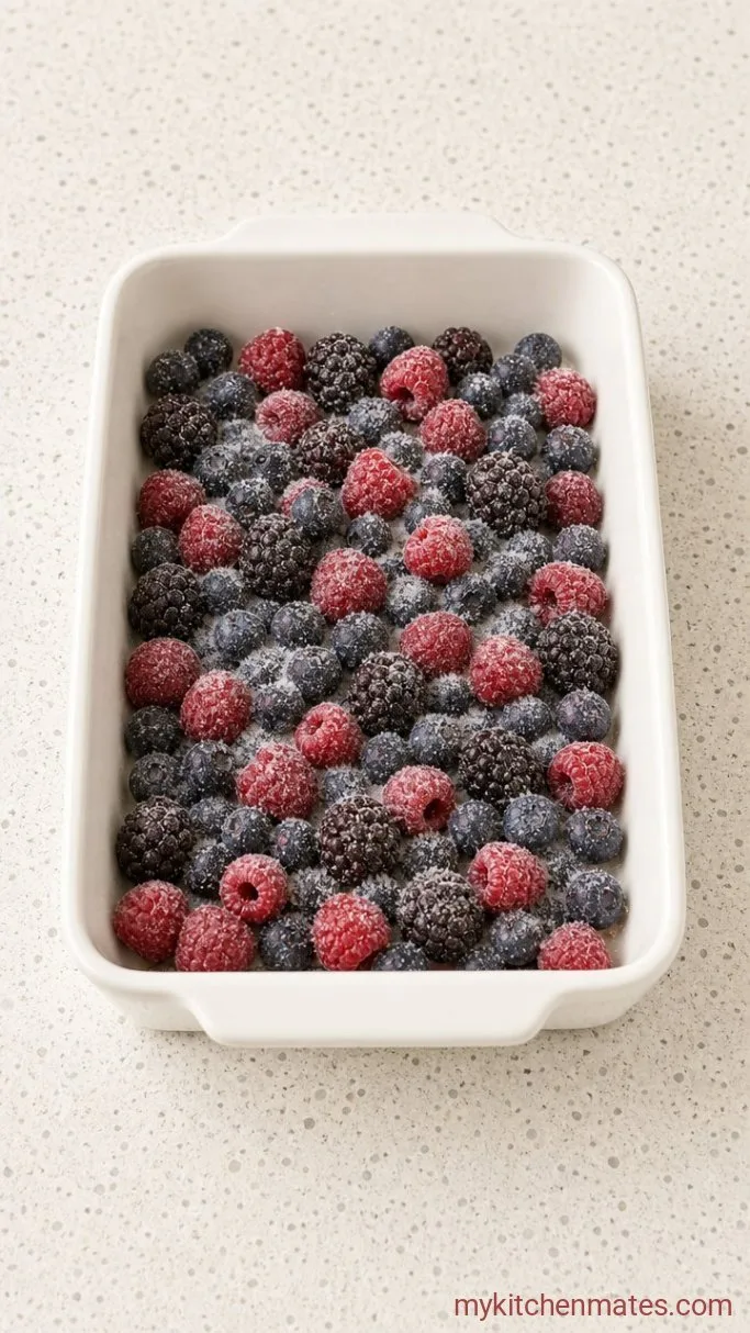 Step 1: Spread the Berries