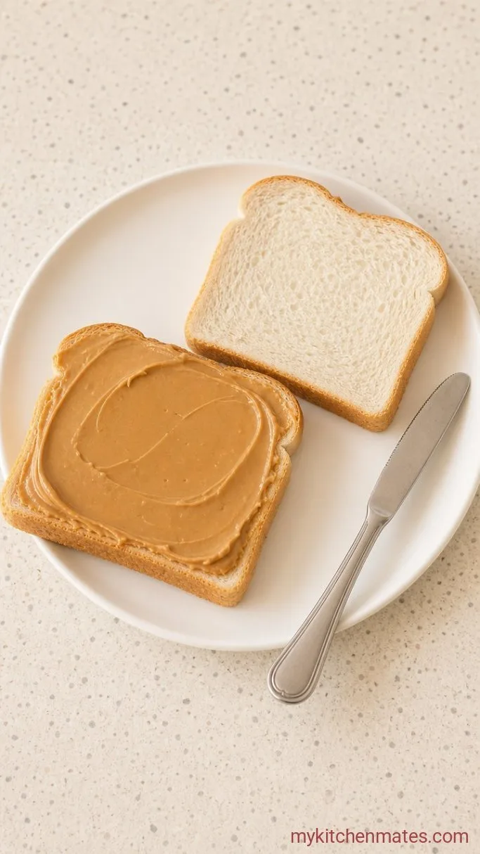 Step 1: Spread the Peanut Butter