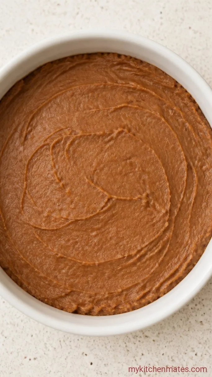 Step 1: Spread the Refried Bean Base