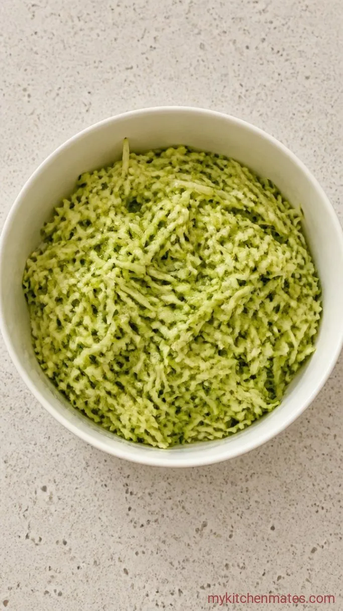 Step 1: Squeeze the Zucchini