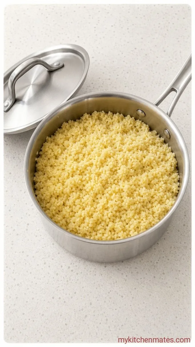 Step 1: Steam the Couscous