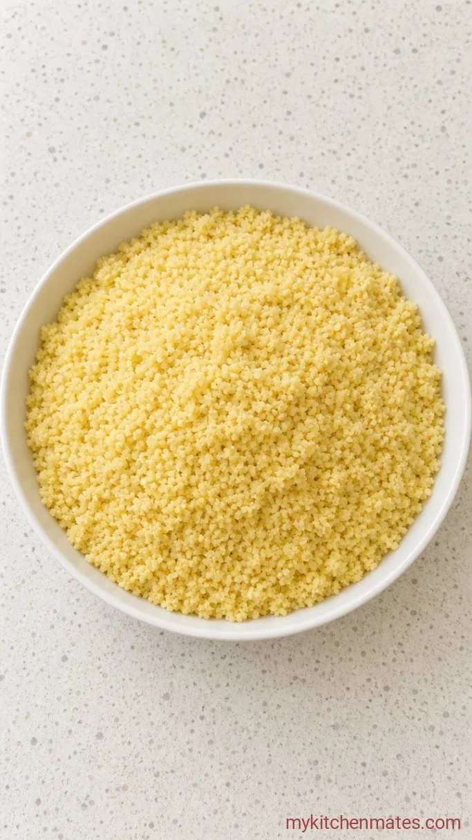 20-Minute Moroccan Couscous Salad with Harissa Dressing Step 1: Steam the Couscous