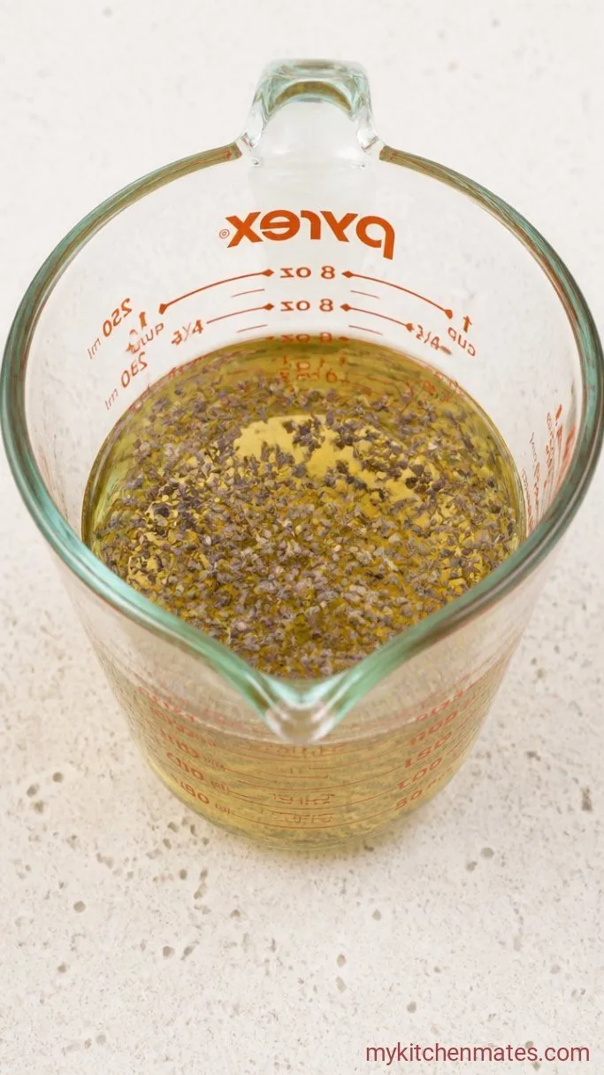 Step 1: Steep the Lavender Syrup