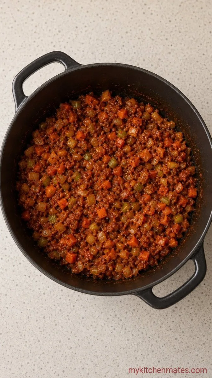 Step 1: Sweat the Vegetables and Spices