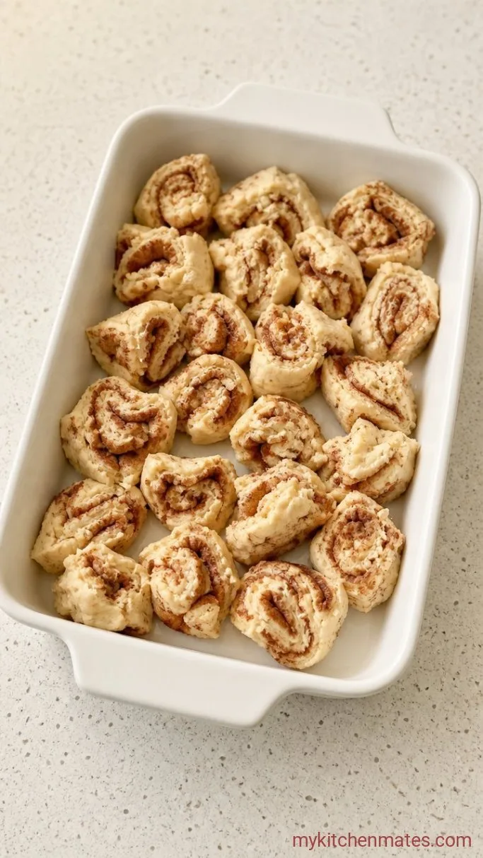 Step 1: Tear the Cinnamon Rolls